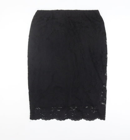 Womens UK Size S VERO MODA Straight & Pencil Lace Skirt