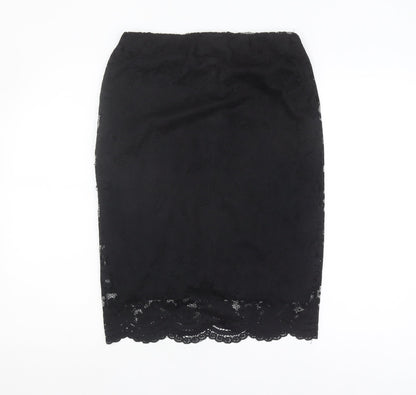 Womens UK Size S VERO MODA Straight & Pencil Lace Skirt