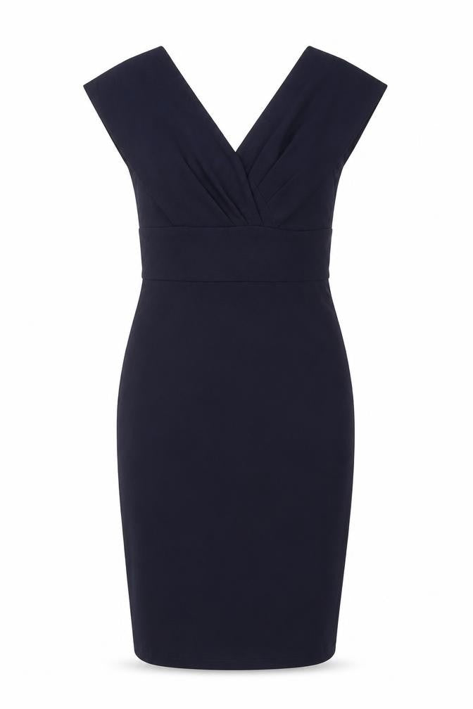 Apricot Women's Black Bodycon Dress, Size 8, Party V-Neck