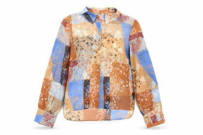 Womens UK Size 12 Marks and Spencer Multicoloured Basic Blouse
