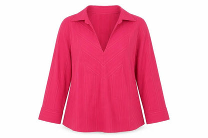Womens UK Size 12 Marks and Spencer Pink Basic Blouse