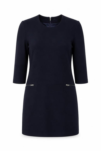 Mango Women's Blue Shift Dress Size S