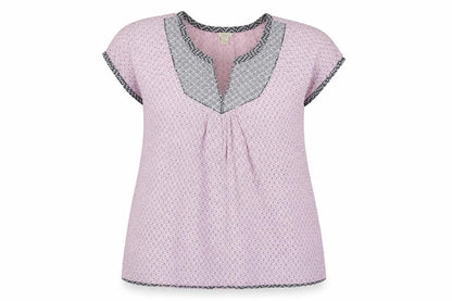 Womens UK Size 10 Monsoon Pink Tunic Blouse