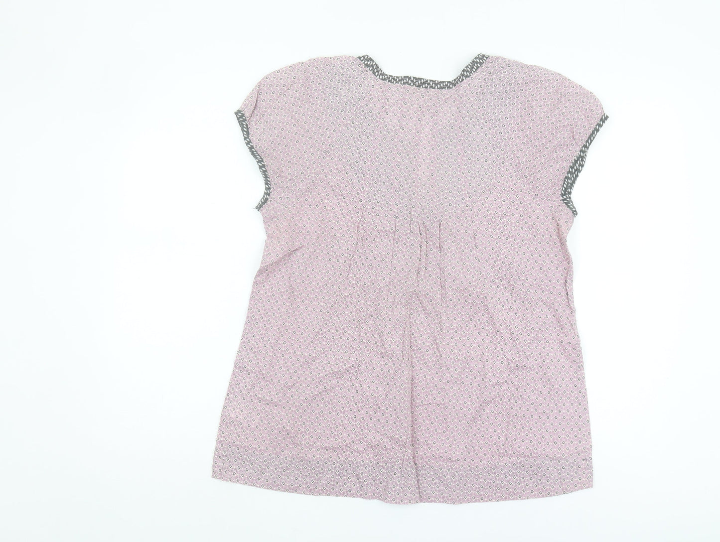 Womens UK Size 10 Monsoon Pink Tunic Blouse