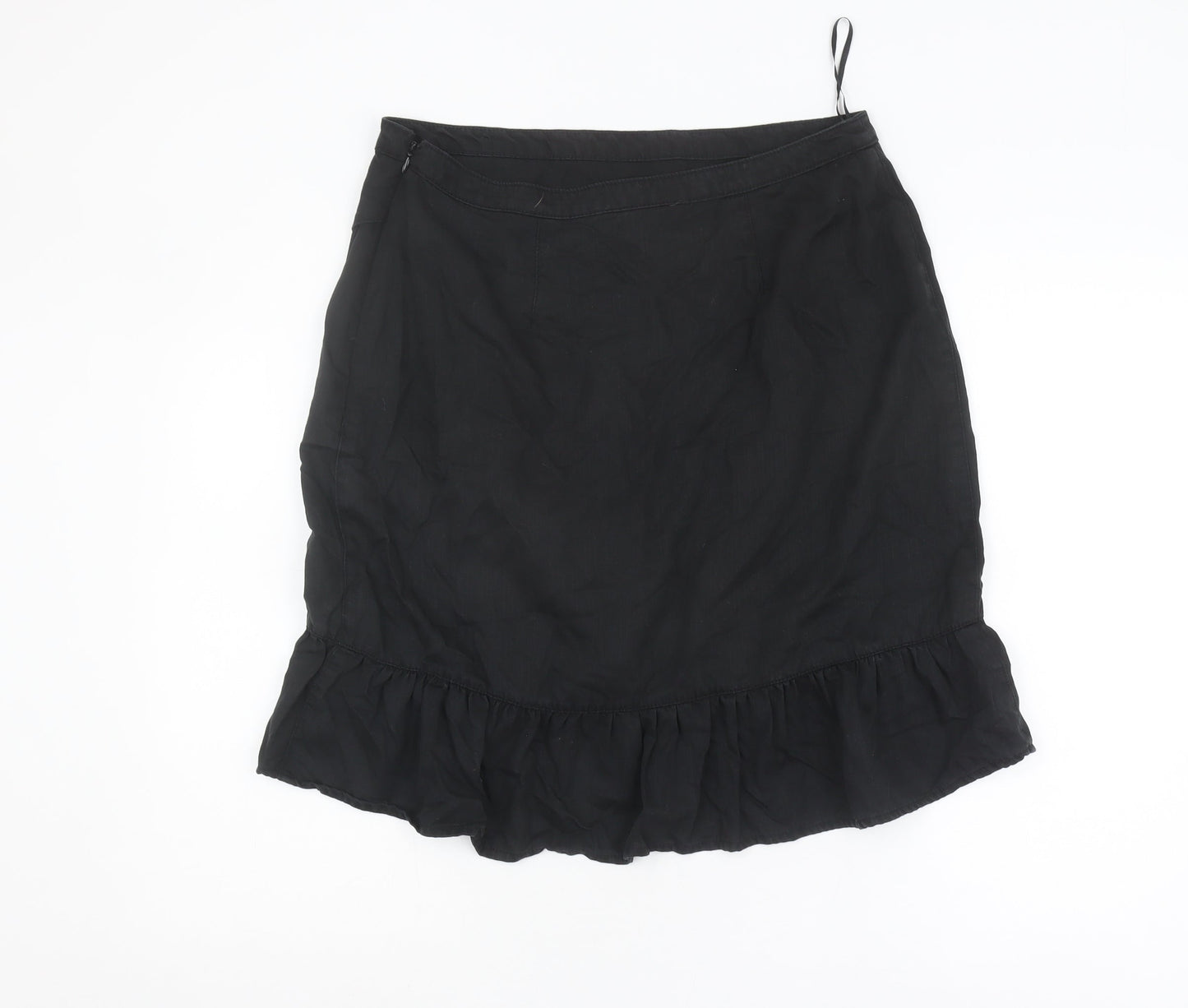 Next Women's Black Wrap Skirt Size 14