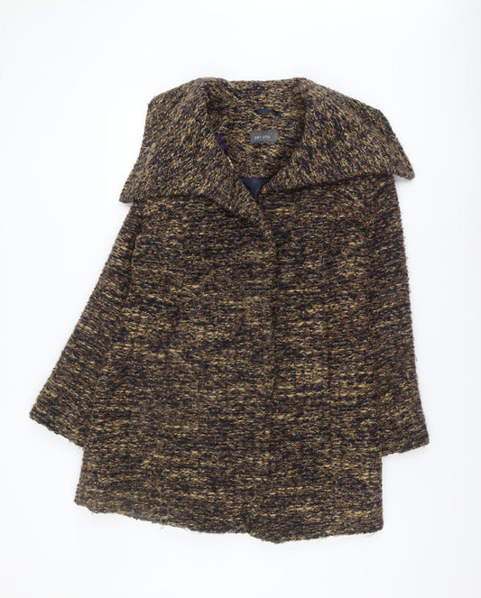 Womens UK Size 12 Marks and Spencer Multicoloured Basic Jacket Coat