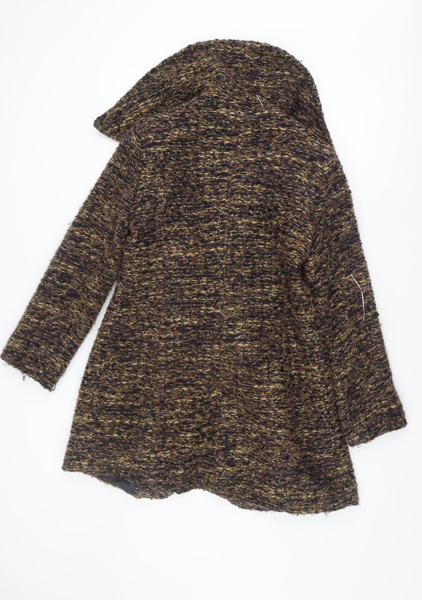 Womens UK Size 12 Marks and Spencer Multicoloured Basic Jacket Coat