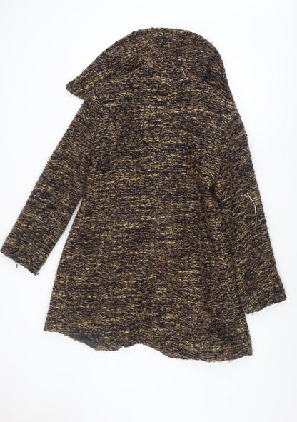 Womens UK Size 12 Marks and Spencer Multicoloured Basic Jacket Coat