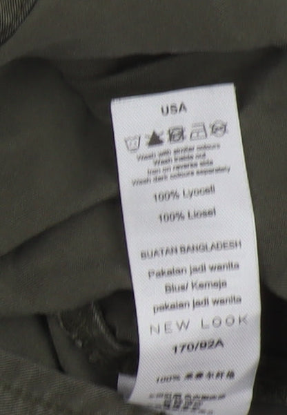 New Look Women's Green Button-Up Shirt