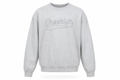 Mens UK Size M PRETTYLITTLETHING Grey Pullover Sweatshirt