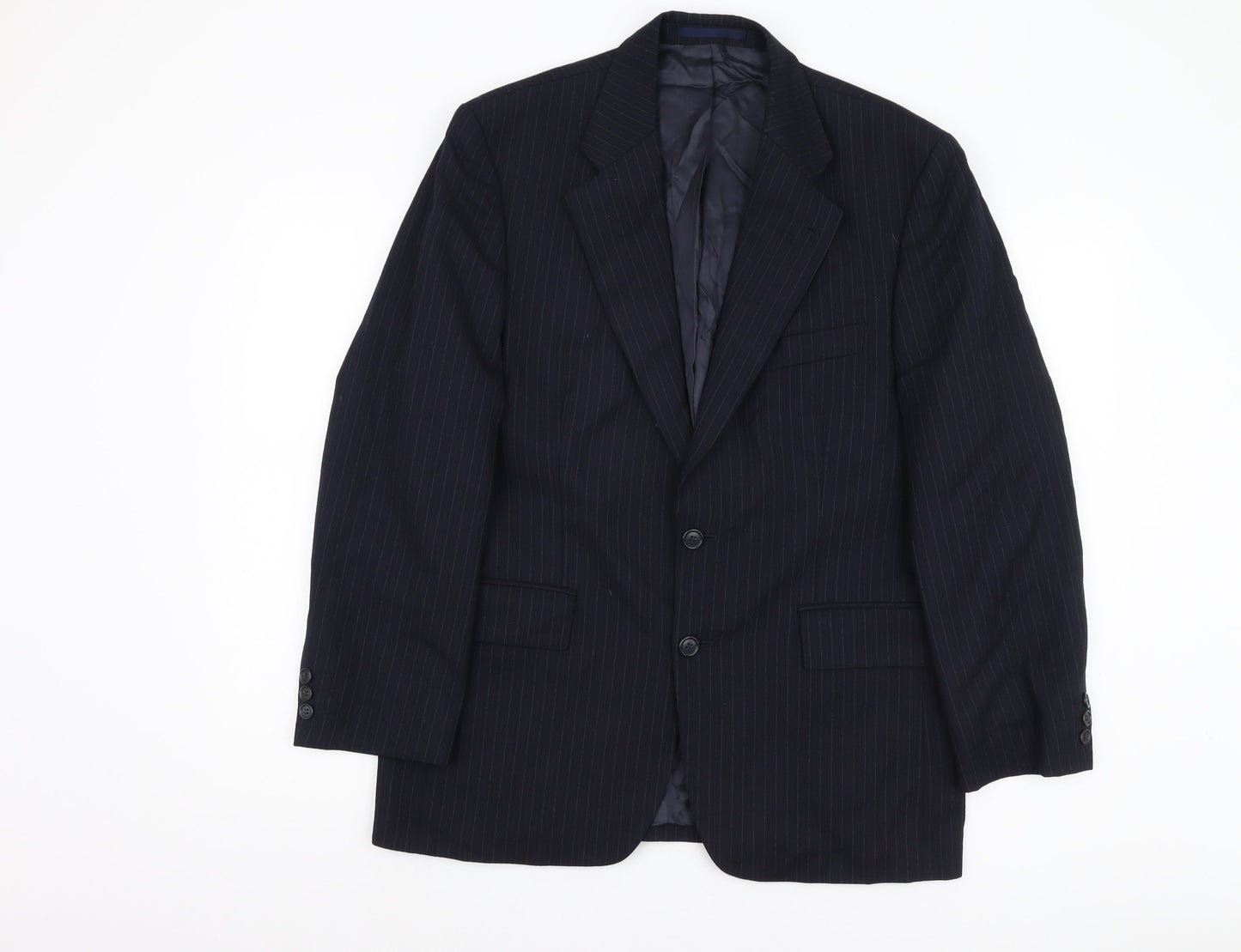 Mens UK Size 40 Debenhams Regular Blue Suit Jacket