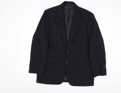 Mens UK Size 40 Debenhams Regular Blue Suit Jacket