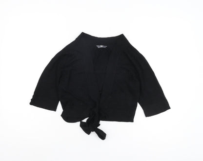 Womens UK Size 12 BHS Black Cardigan Jumper