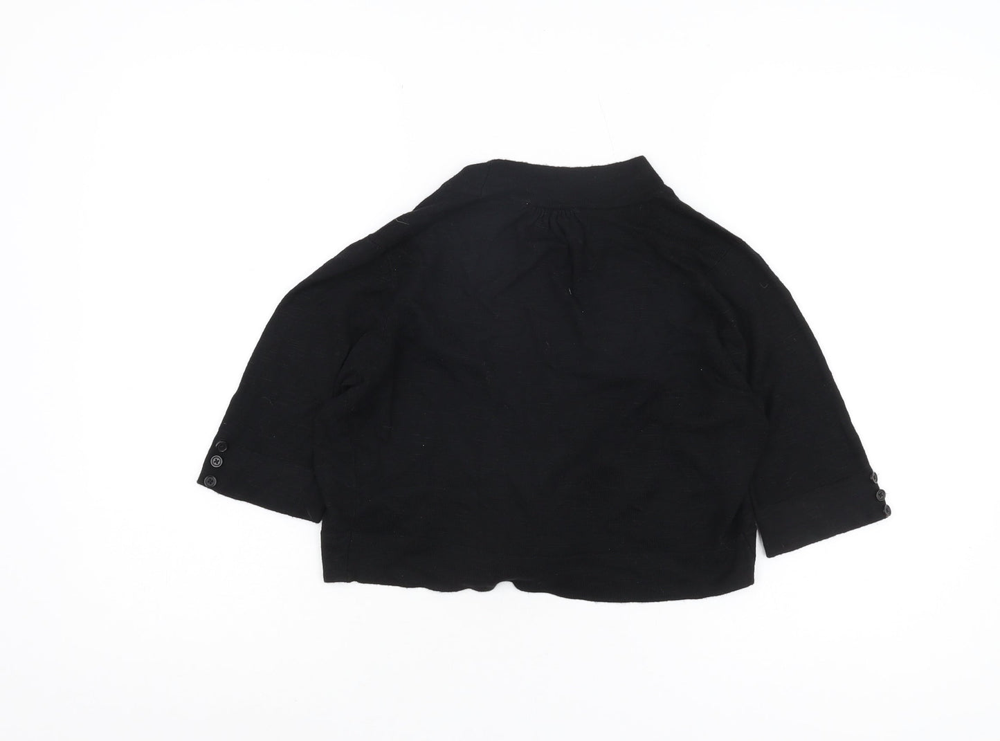 Womens UK Size 12 BHS Black Cardigan Jumper