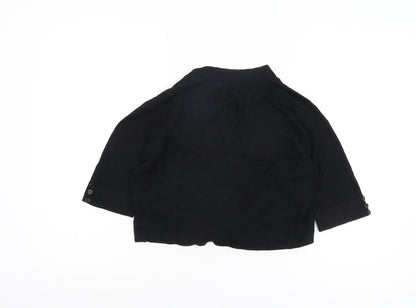 Womens UK Size 12 BHS Black Cardigan Jumper