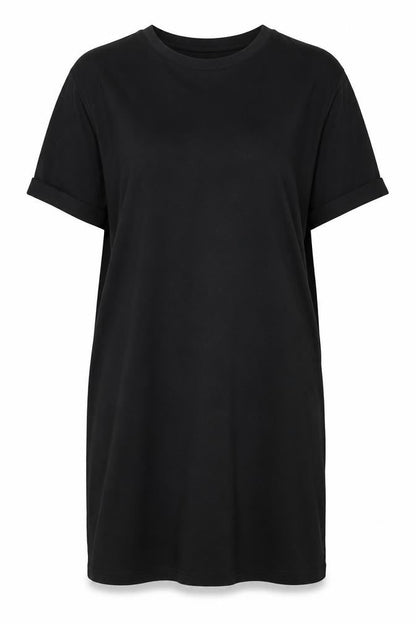 Zara Women's Black T-Shirt Dress Size 2