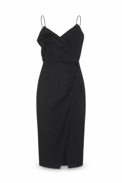 ASOS Women's Black Bodycon Dress Size 8 Sleeveless