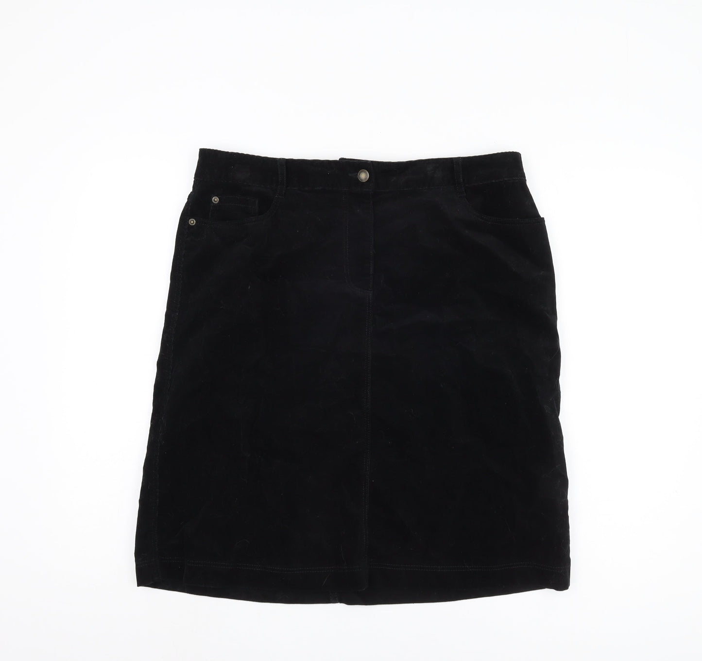 Marks and Spencer Women's Black Pencil Skirt Size 14