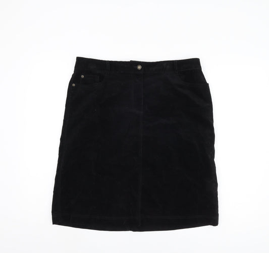 Marks and Spencer Women's Black Pencil Skirt Size 14
