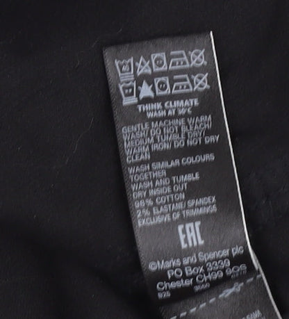 Marks and Spencer Women's Black Pencil Skirt Size 14