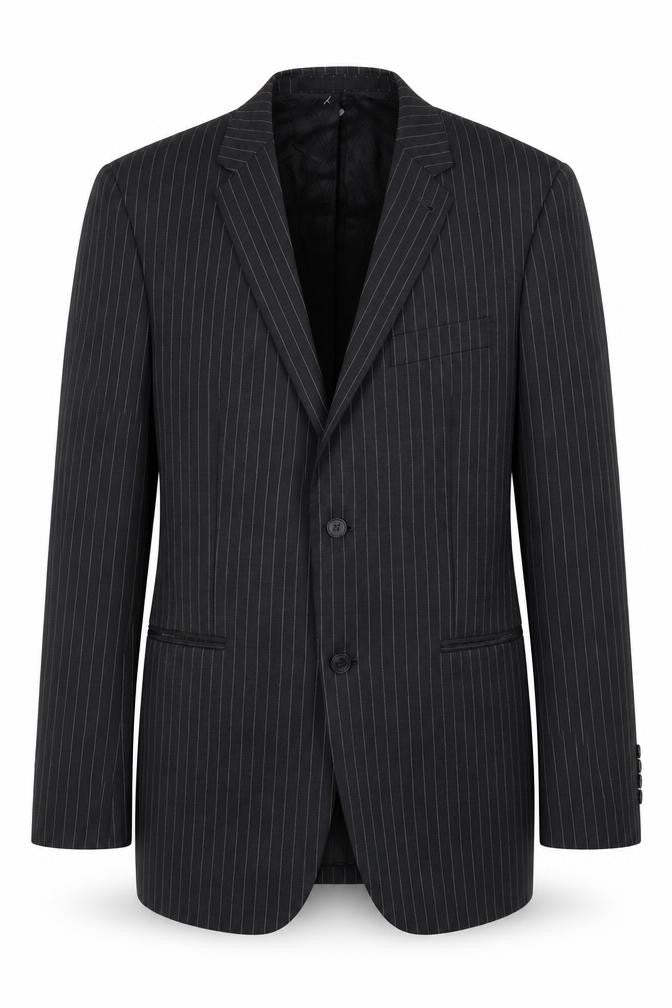 Mens UK Size 40 Jeff Banks Regular Black Suit Jacket