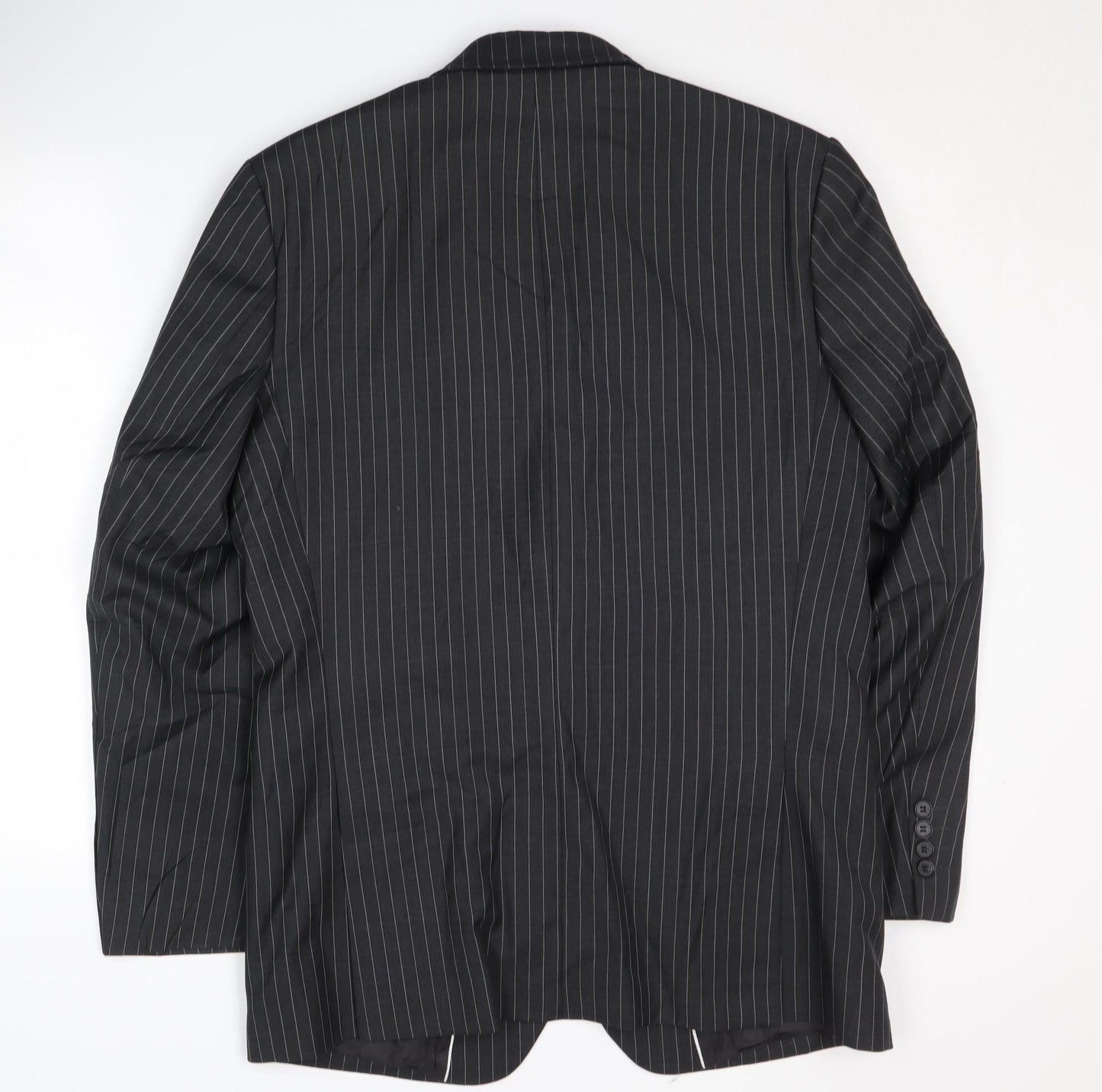 Mens UK Size 40 Jeff Banks Regular Black Suit Jacket