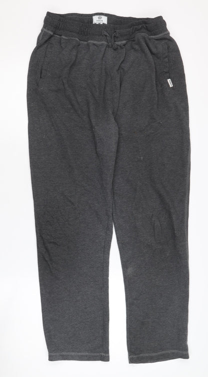 TOG24 Men's Grey Jogger Trousers M - Elastic Waist