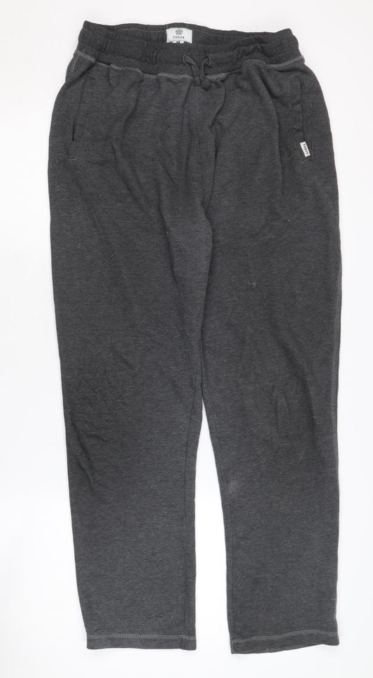 TOG24 Men's Grey Jogger Trousers M - Elastic Waist