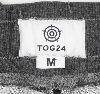TOG24 Men's Grey Jogger Trousers M - Elastic Waist