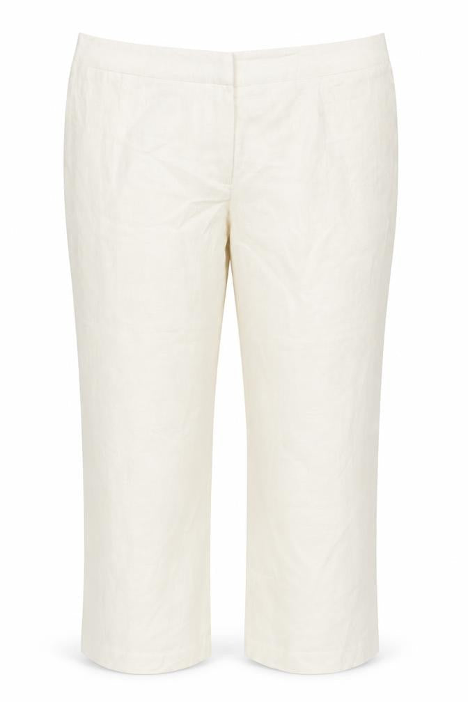 Womens UK Size 18 Ann Harvey Regular Fit  Ivory Trousers