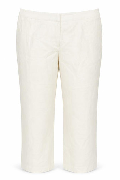Womens UK Size 18 Ann Harvey Regular Fit  Ivory Trousers