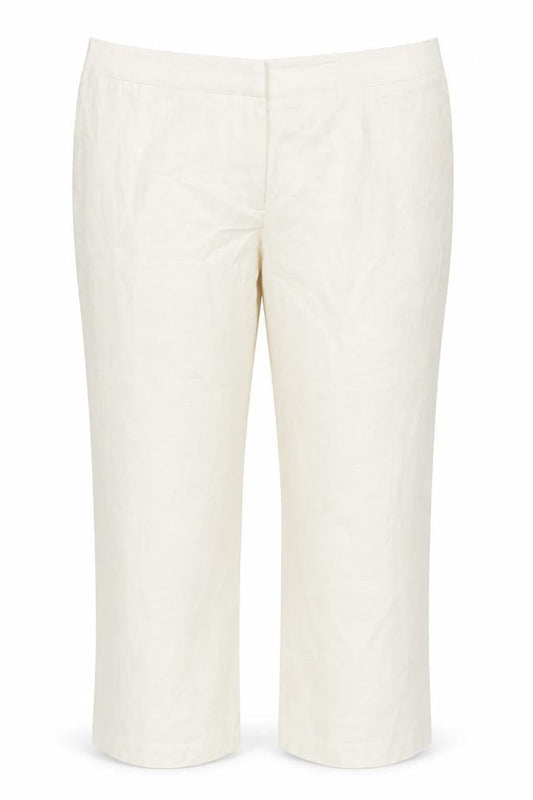 Womens UK Size 18 Ann Harvey Regular Fit  Ivory Trousers