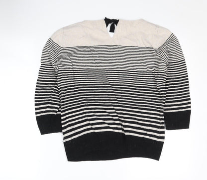 Monsoon Women’s Striped Pullover Jumper, Size 12