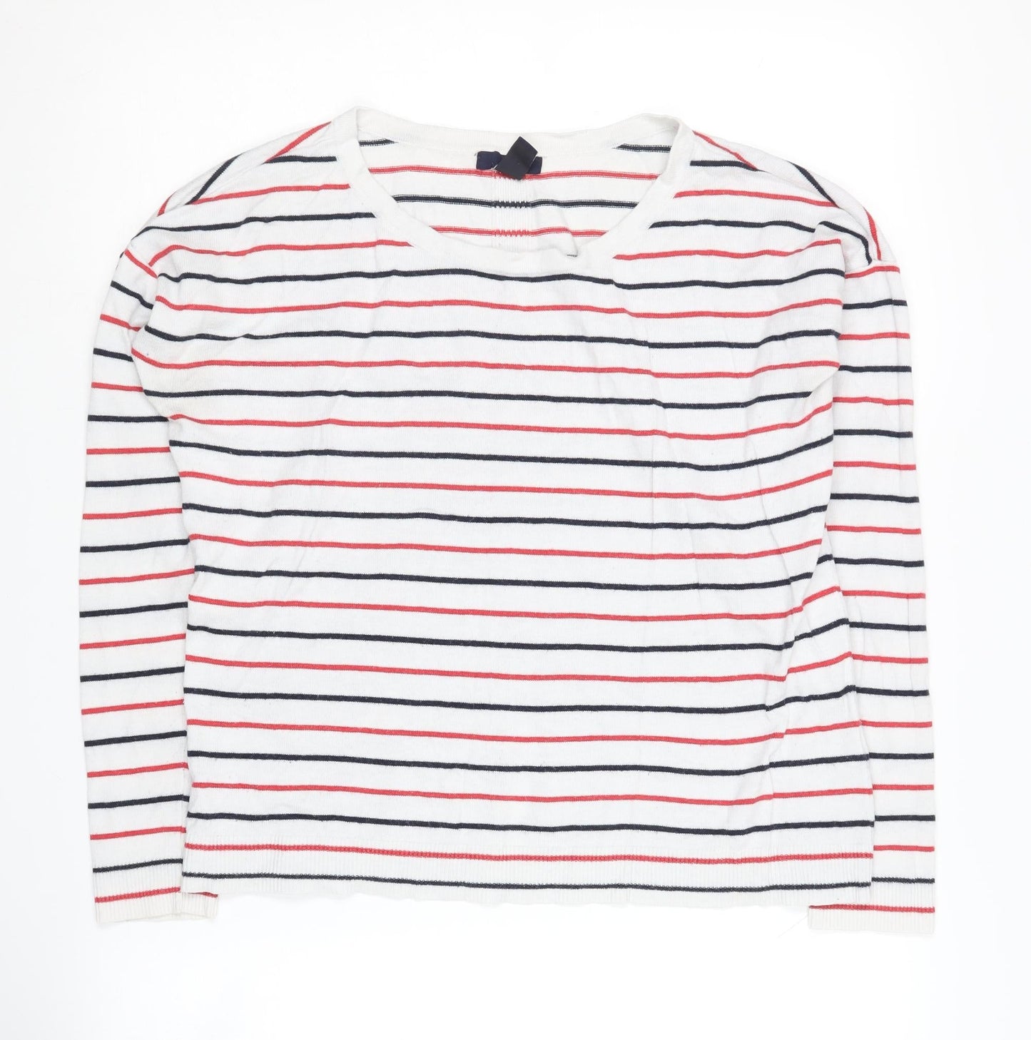 Gap Women's Multicoloured Striped Pullover Jumper S