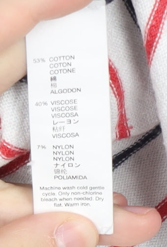 Gap Women's Multicoloured Striped Pullover Jumper S