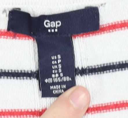 Gap Women's Multicoloured Striped Pullover Jumper S