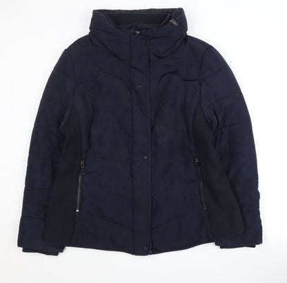 Laura Ashley Women's Blue Puffer Jacket Size 18