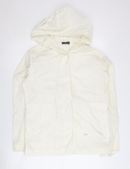 Womens UK Size 4 Ted Baker Ivory Basic Jacket