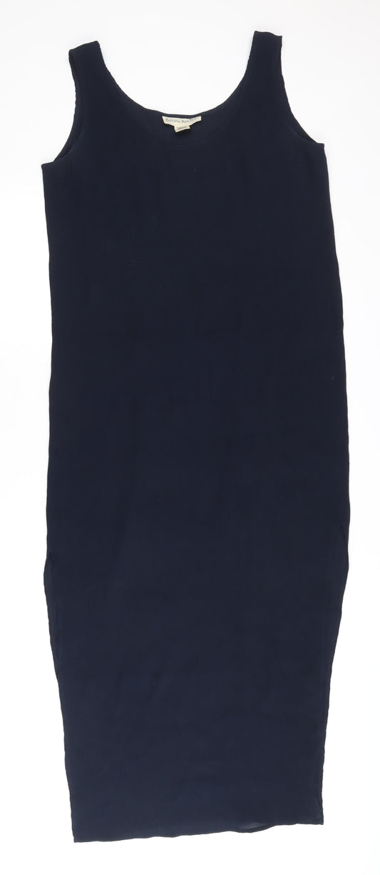 Banana Republic Women's Blue Silk Tank Dress, Size 6
