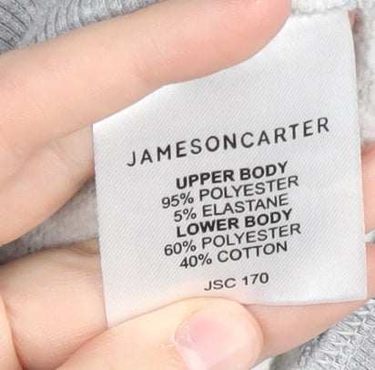 Mens UK Size M Jameson Carter Multicoloured Full Zip Hoodie