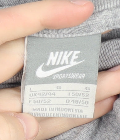 Nike Men's Grey Air Max Graphic T-Shirt, Size L