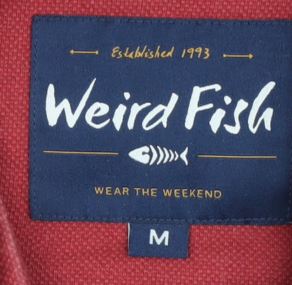 Weird Fish Men's Red Pullover Sweatshirt - M