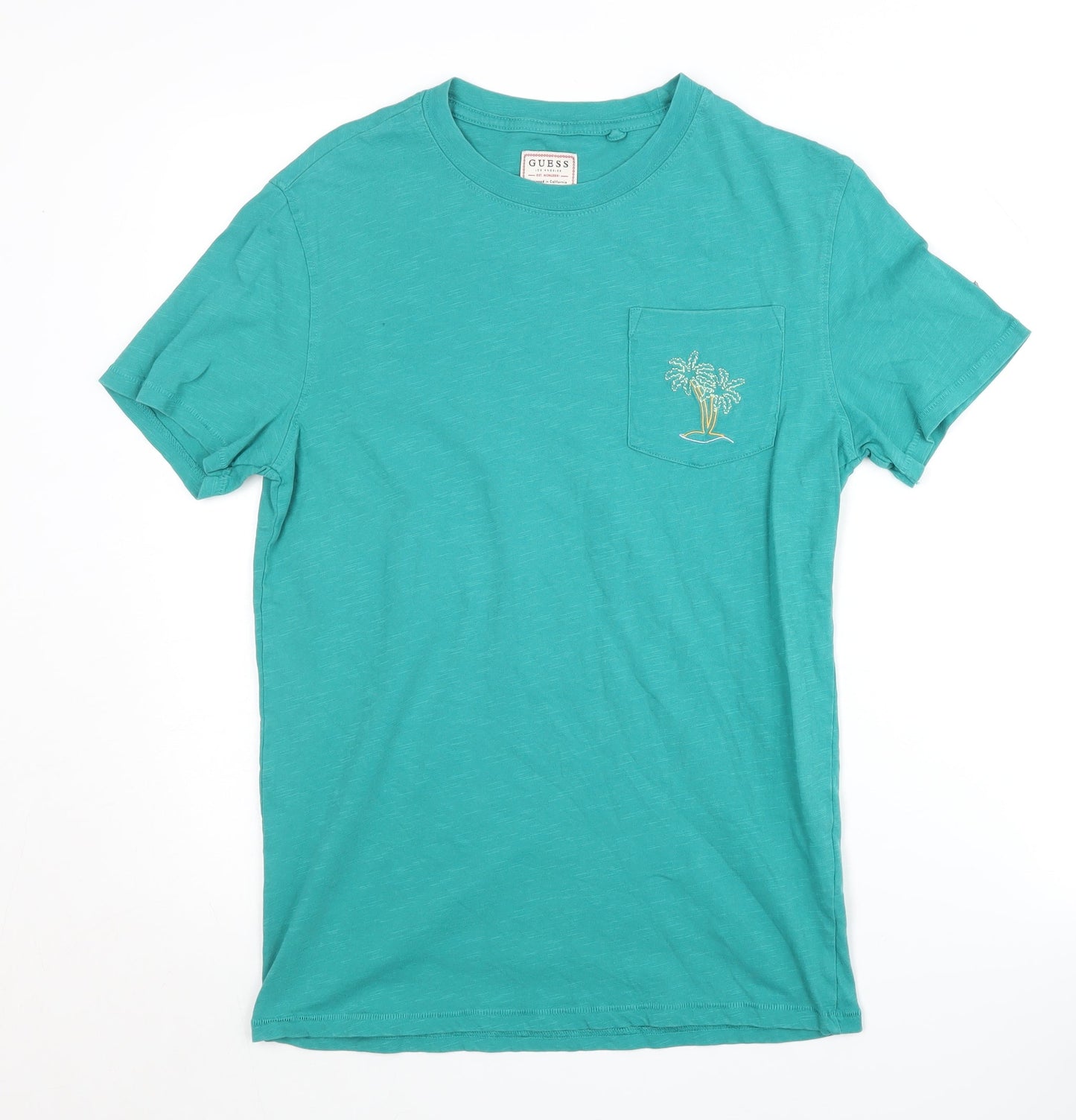 Mens UK Size S GUESS Green  T-Shirt