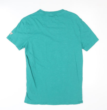 Mens UK Size S GUESS Green  T-Shirt