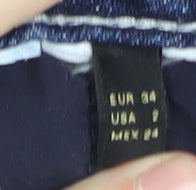 Massimo Dutti Women's Blue Denim Jeans Size 6