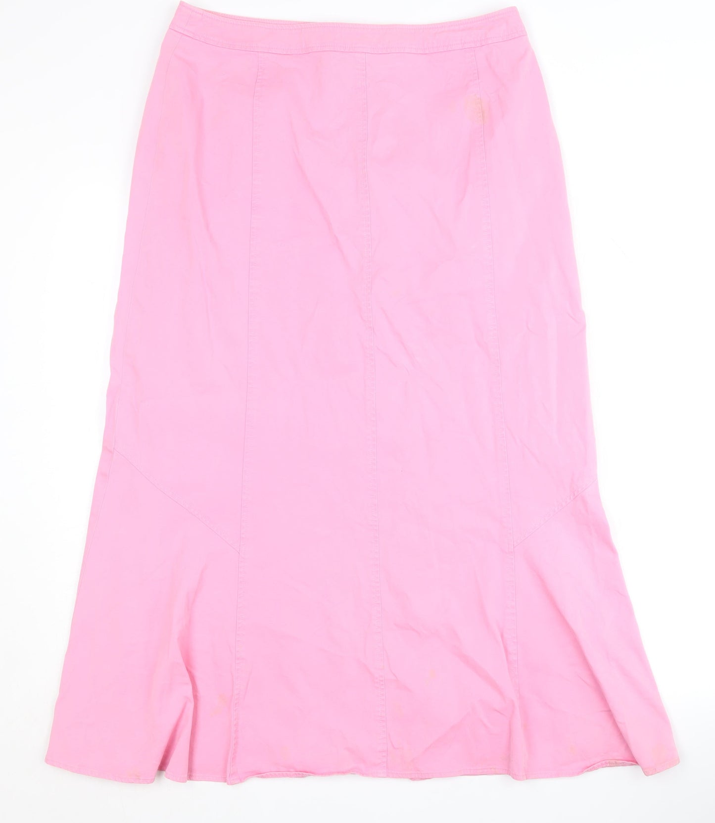 Womens UK Size 12 Viyella Flare Twill Skirt