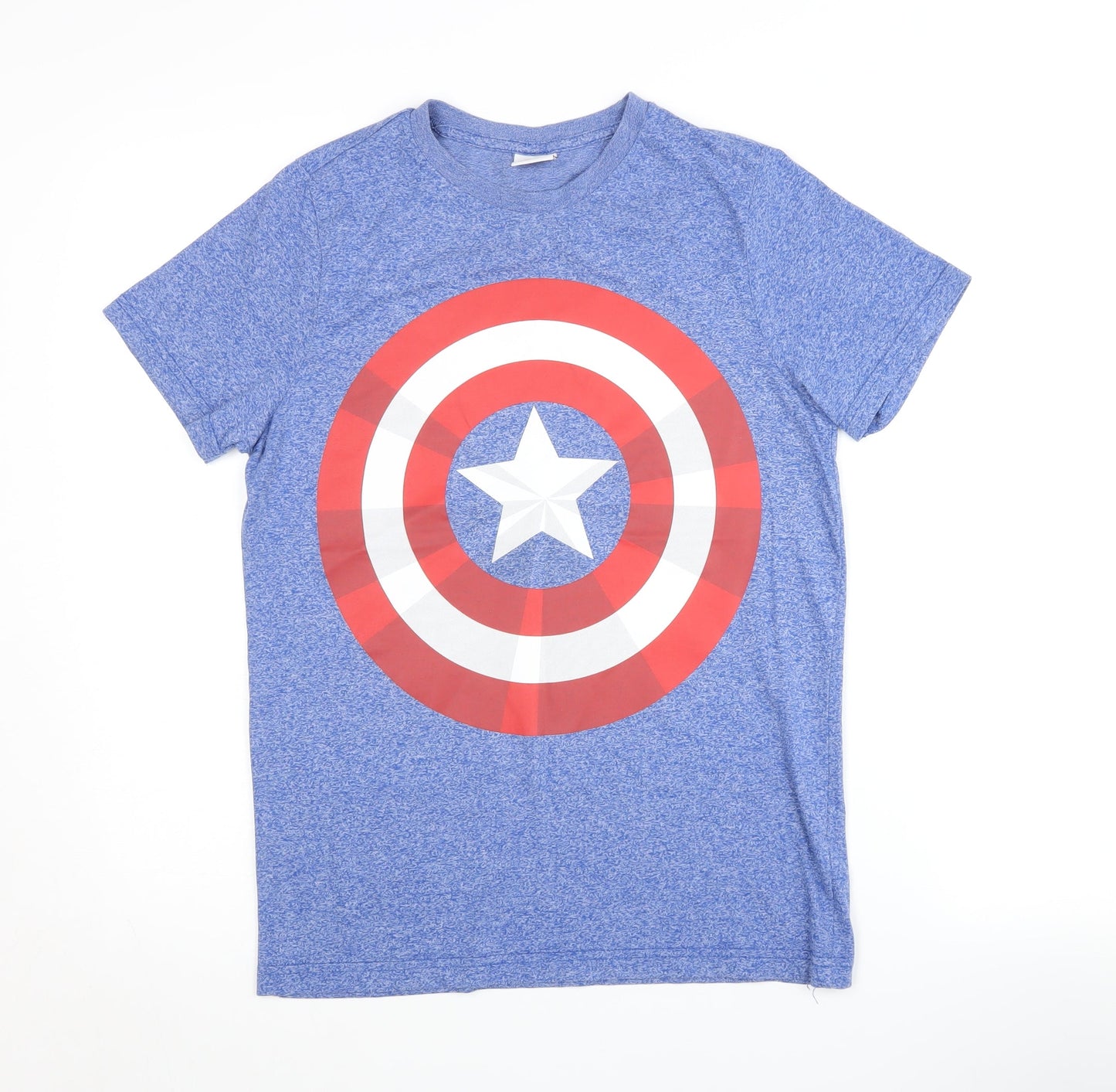 Marvel Avengers Boys Blue T-Shirt 12-13 Years Superhero Graphic
