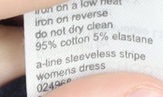 Mountain Warehouse Women's Blue A-Line Striped Dress