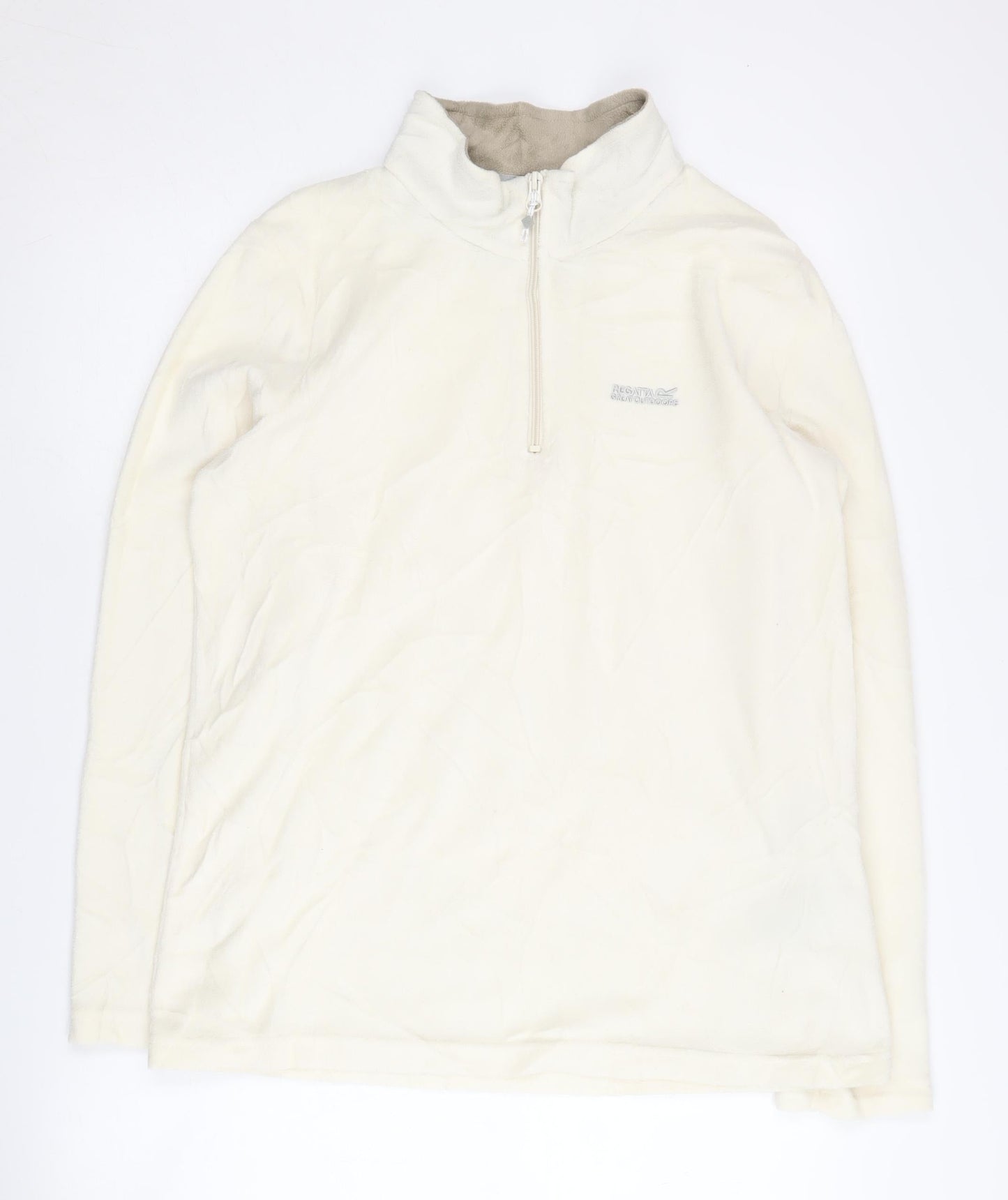 Regatta Women's Ivory Fleece Pullover, Size 14