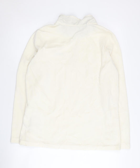 Regatta Women's Ivory Fleece Pullover, Size 14